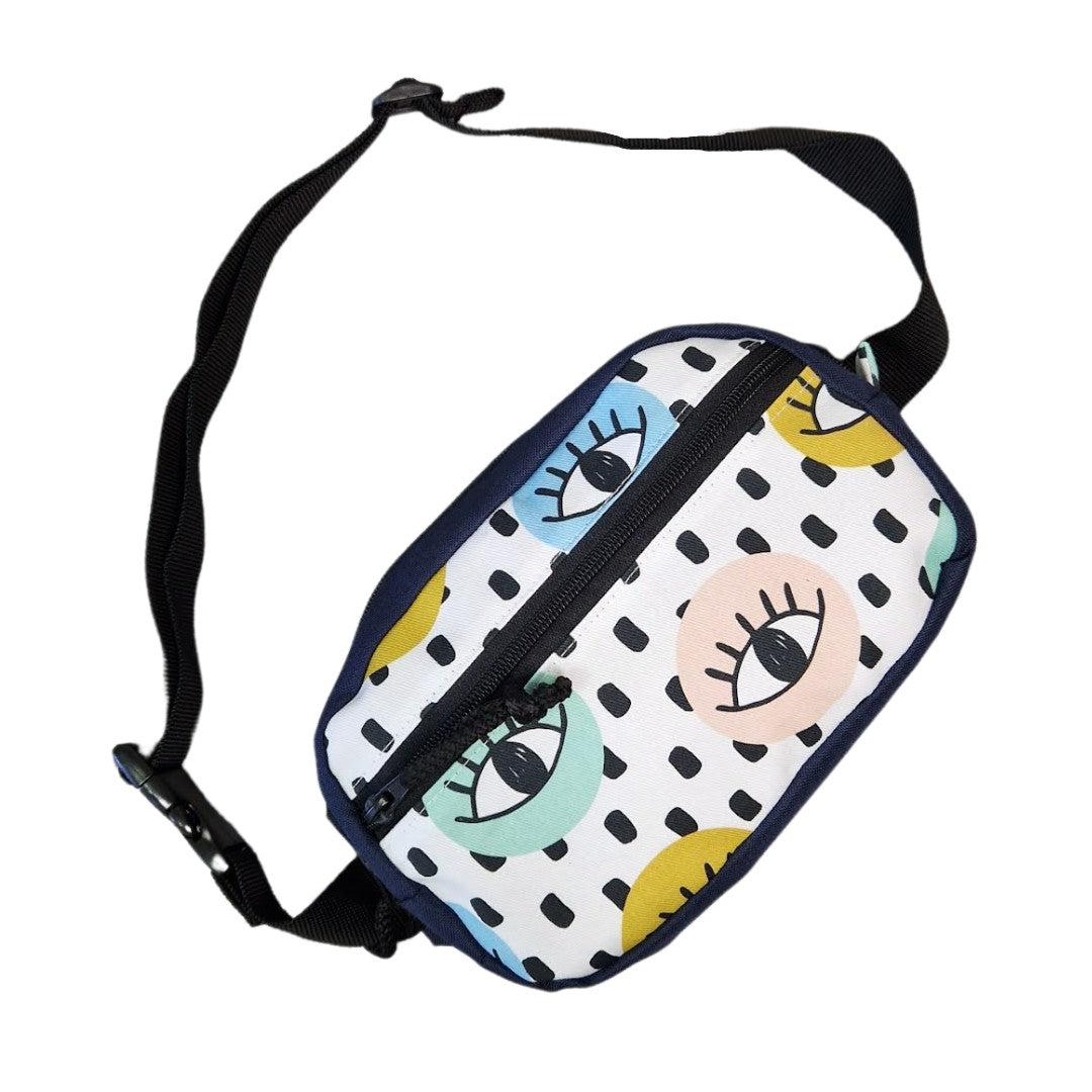 Spacious Water-Resistant Waist Bag - All Seeing Eyes