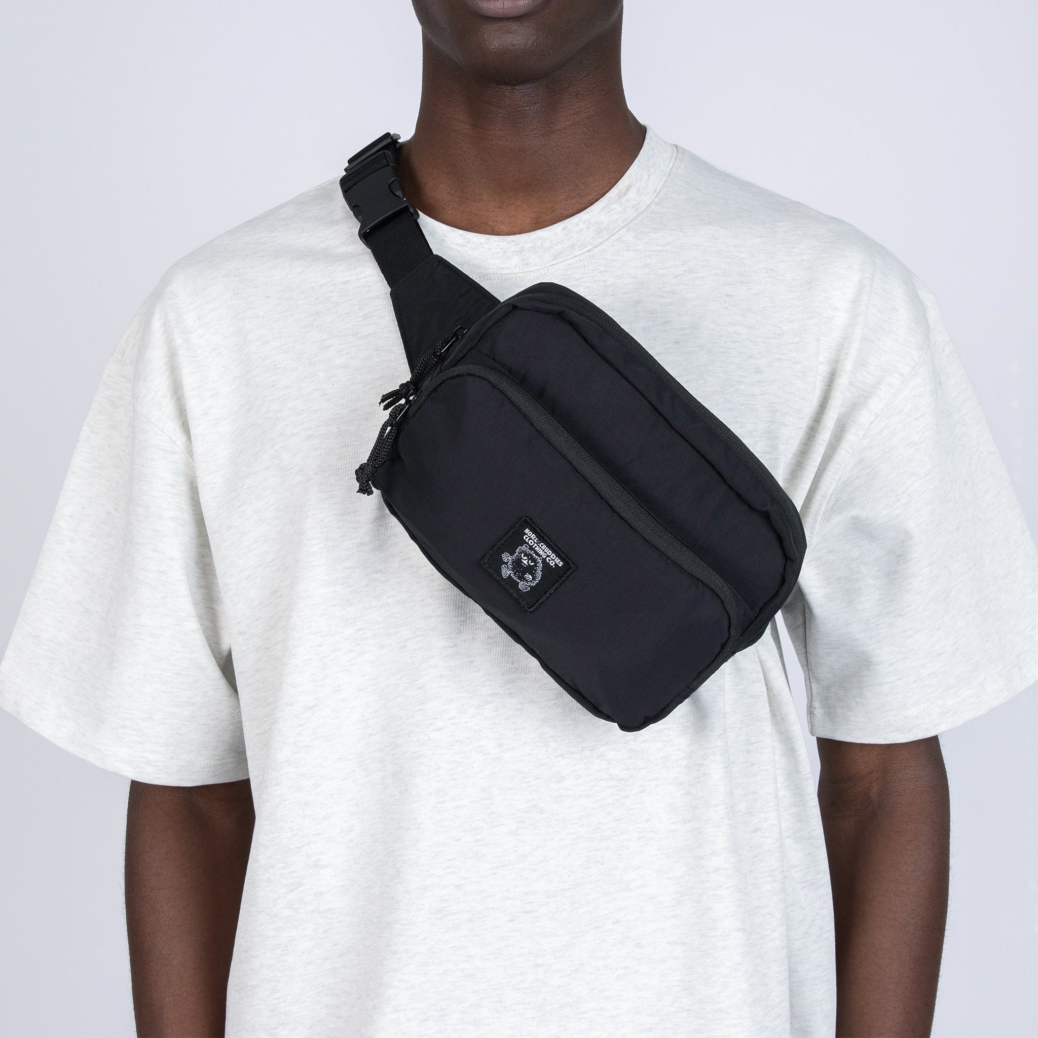 Stinky Retro Waist Bag - Black