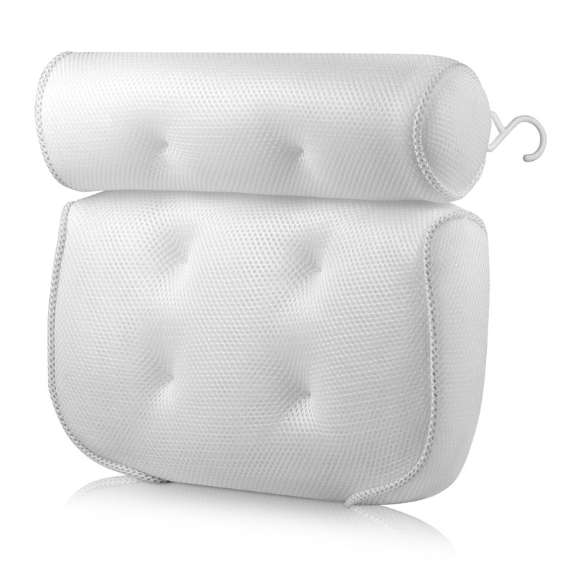 Bath Headrest Pillows with Suction Cups