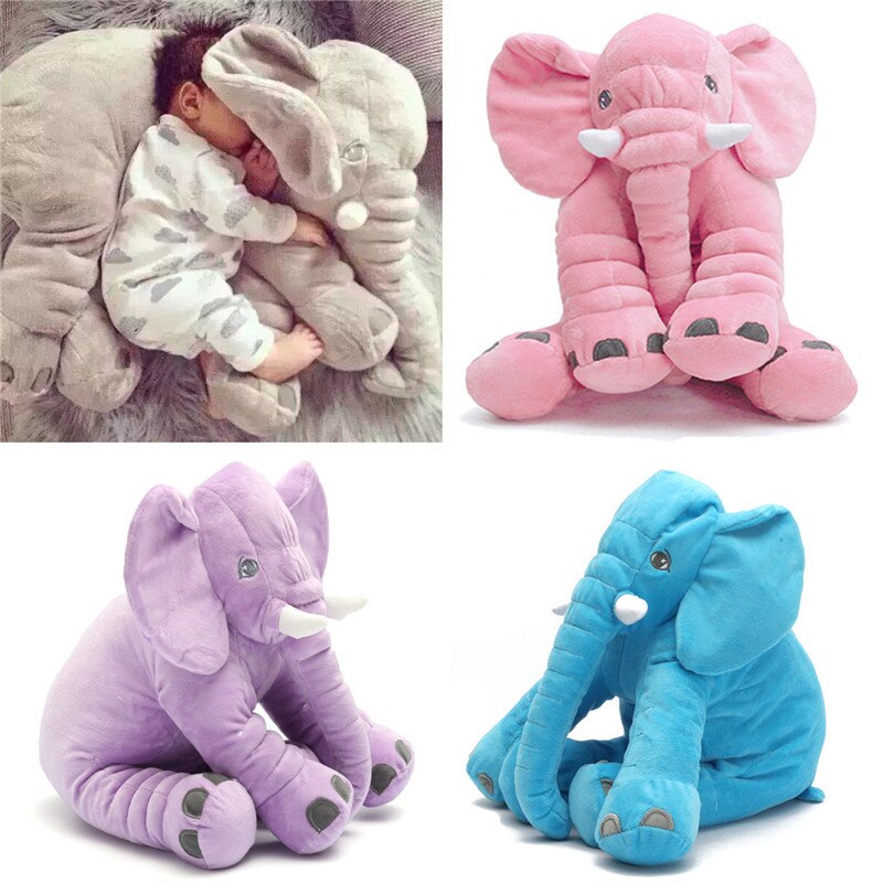 Elephant Shaped Soft Plush Pillows