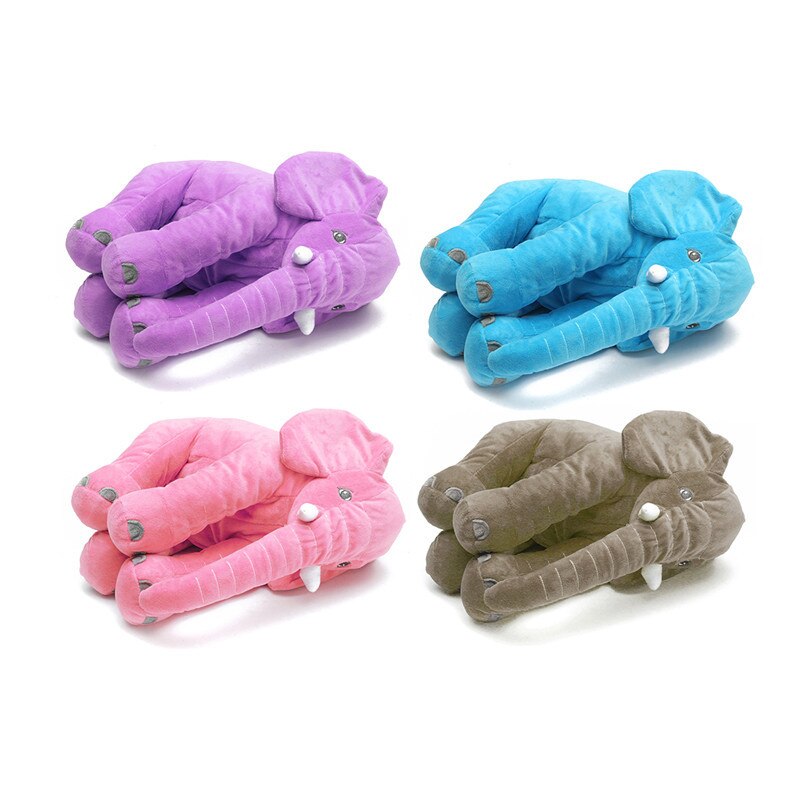 Elephant Shaped Soft Plush Pillows