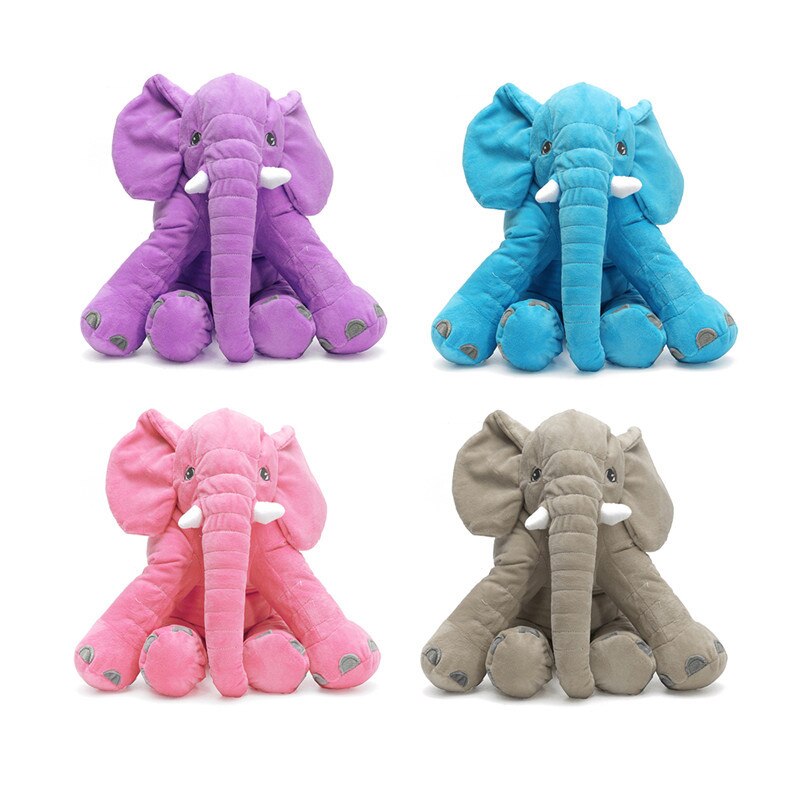 Elephant Shaped Soft Plush Pillows