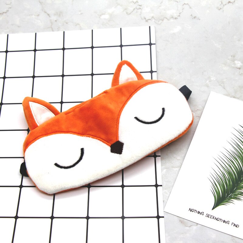 Lovely Fox Shaped Plush Travel Pillows