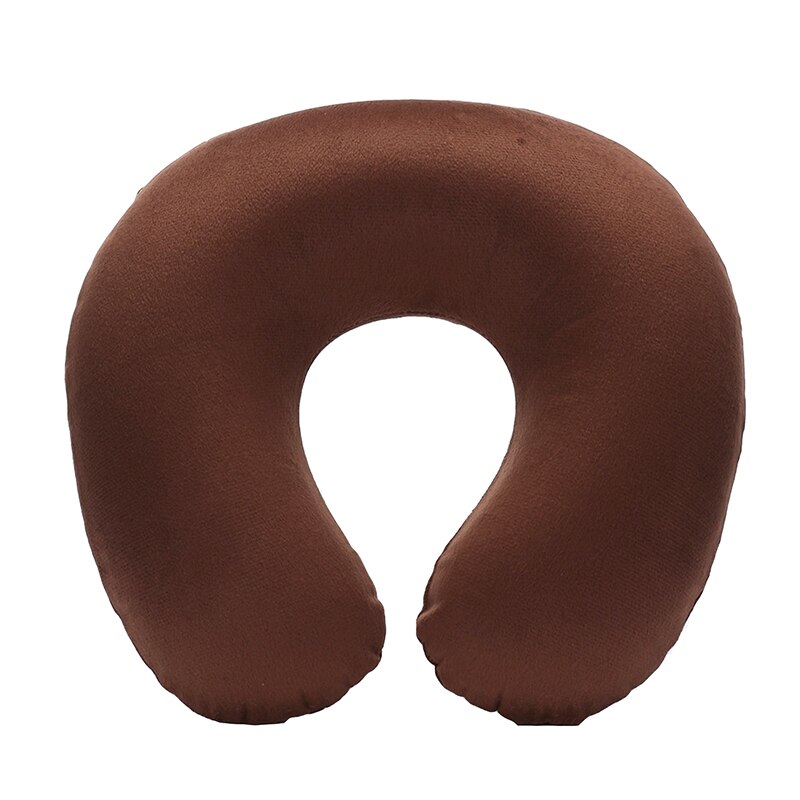 Inflatable U-Shaped Travel Neck Pillows