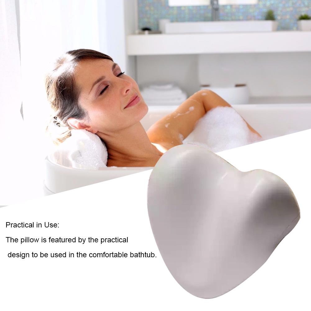 Waterproof Heart Shaped Bath Pillows