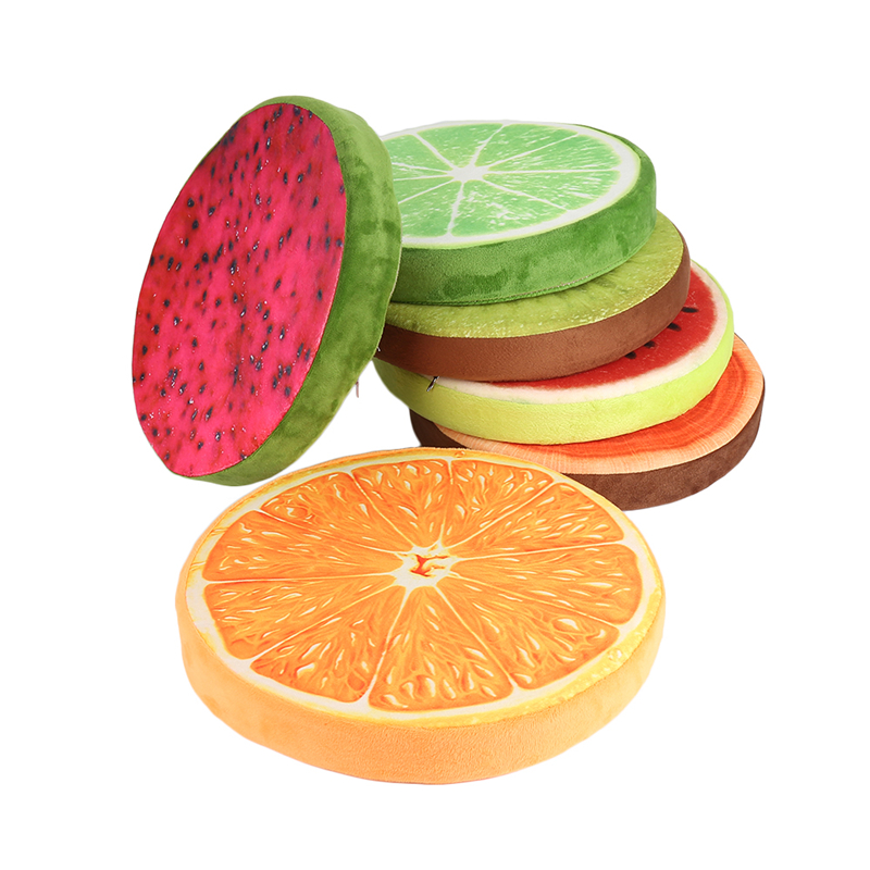 Cute 3D Fruit Patterned Pillows