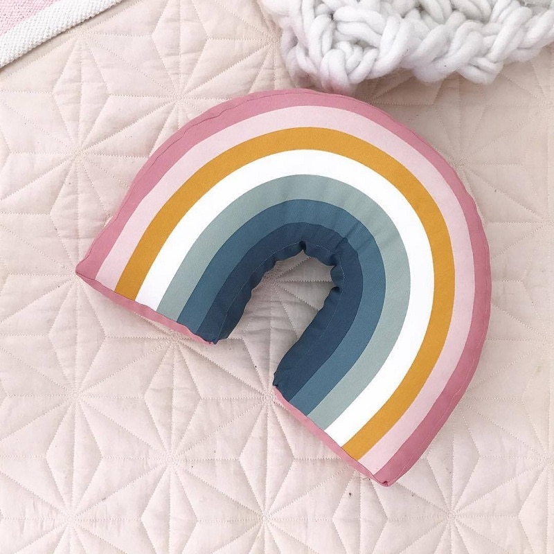 Cute Rainbow Shaped Soft Pillows
