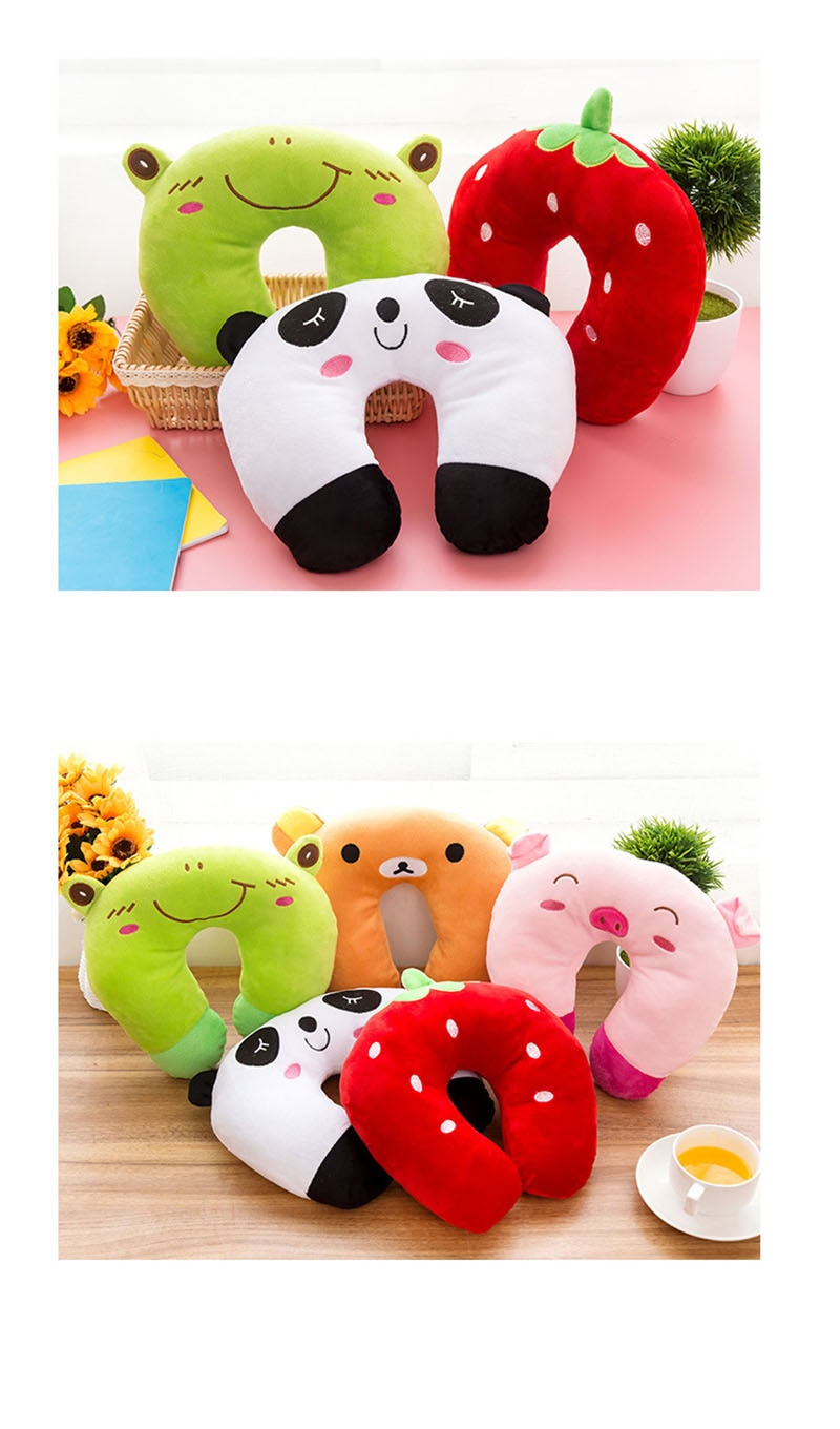 Cute Cartoon U-Shaped Neck Pillows