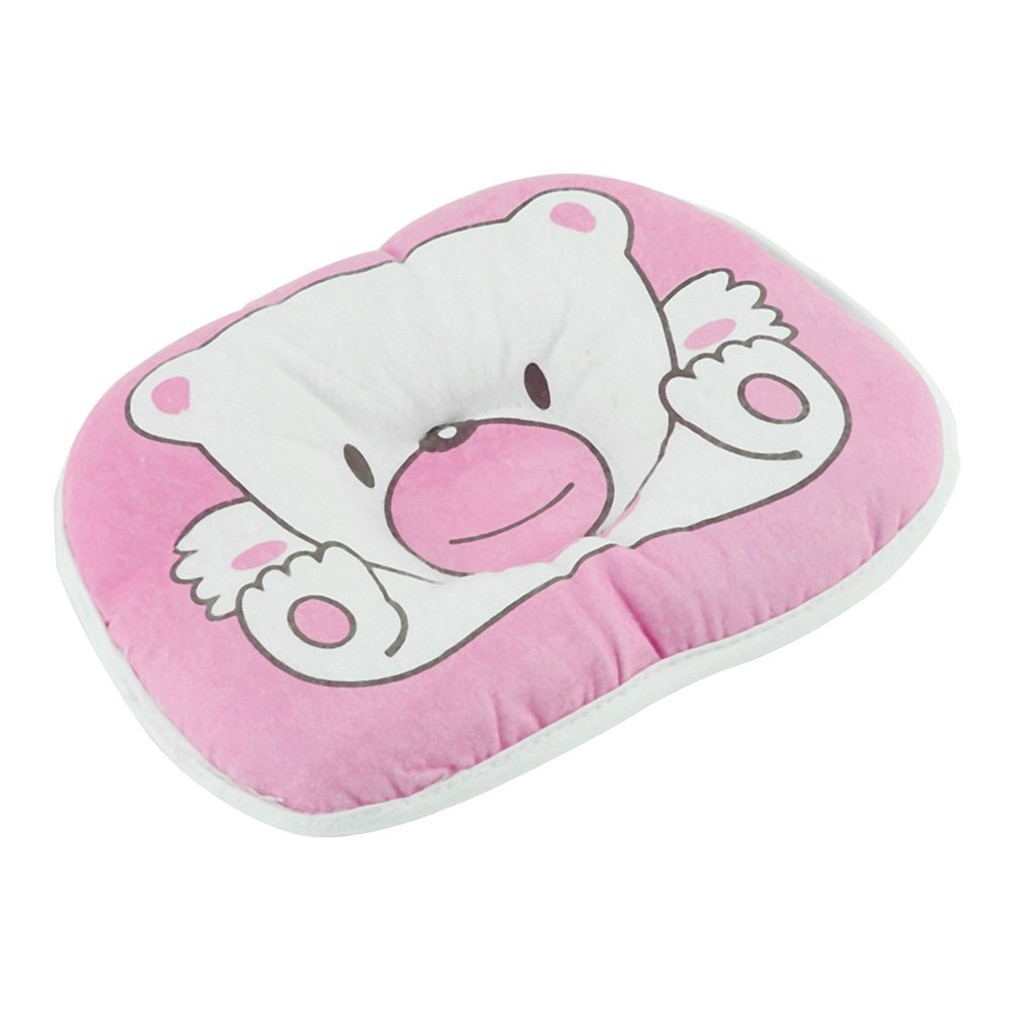 Baby Oval Shaped Bear Pattern Pillows