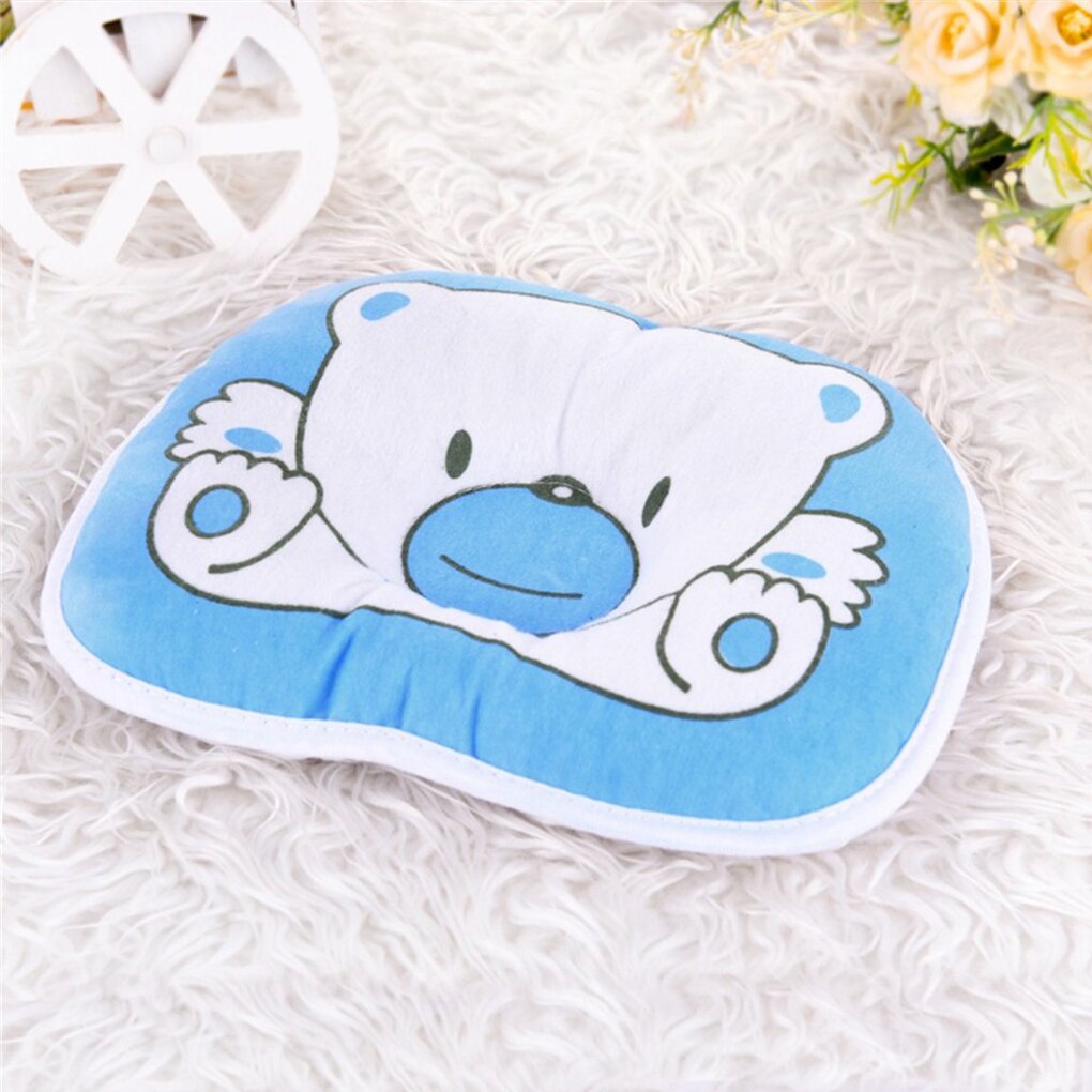 Baby Oval Shaped Bear Pattern Pillows