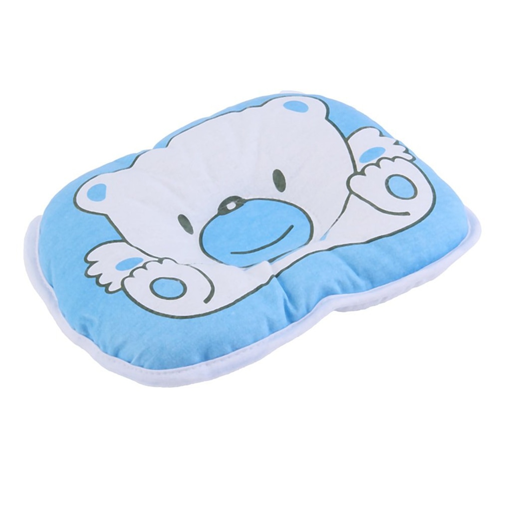 Baby Oval Shaped Bear Pattern Pillows