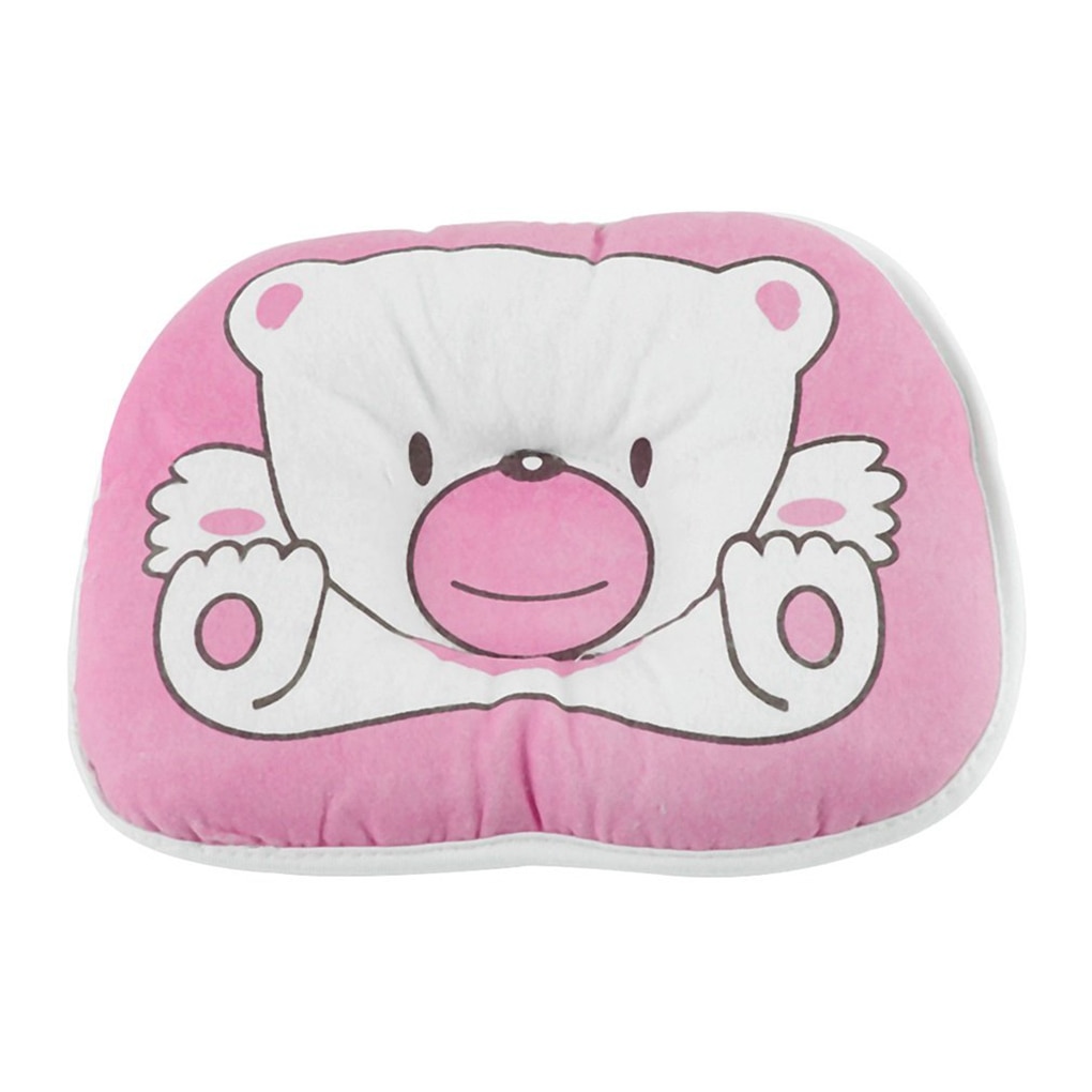 Baby Oval Shaped Bear Pattern Pillows