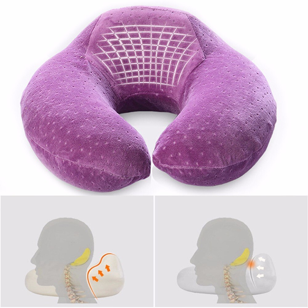 U-Shaped Memory Foam Neck Pillows