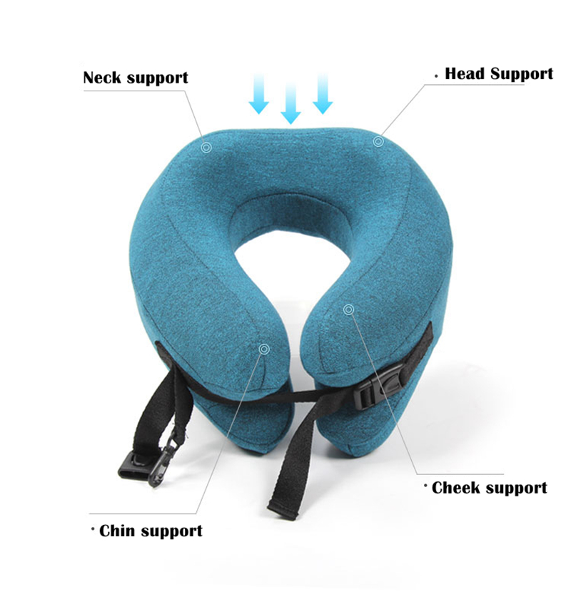 Adjustable U-Shaped Travel Pillows